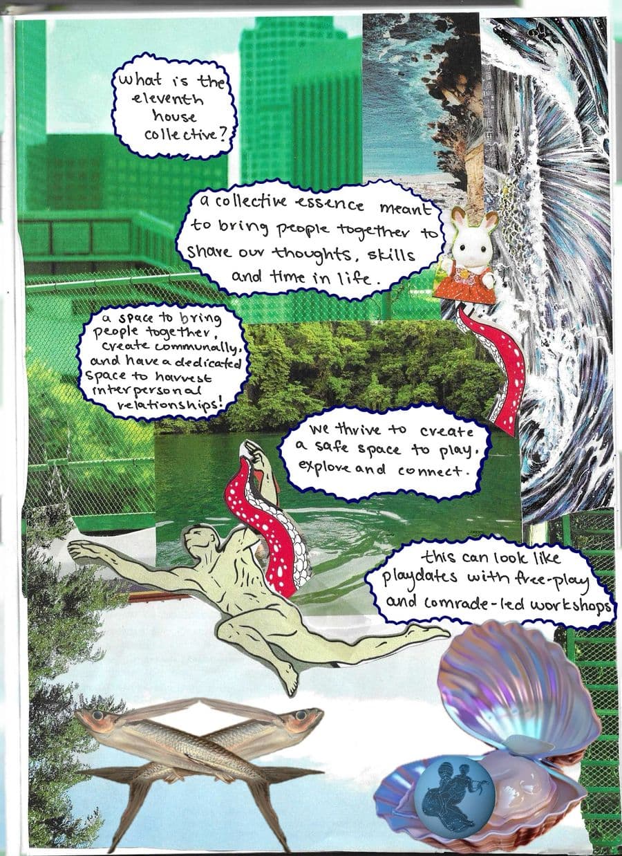 collage explaining our ethos
